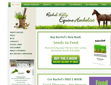 Tablet Screenshot of equineherbalist.ie